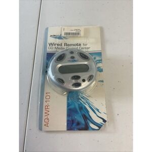 Aquatic Av‎ - AQ-WR-102F Wired Remote For Media Control Center  AQ-CD-1. New